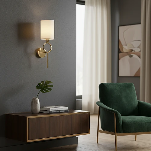 ابليك مودرن ذهبيE14*1