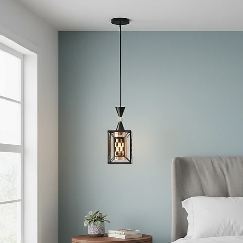 علاقي مودرن اسود E27*1