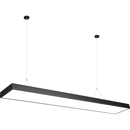 كشاف بنل مكتبي معلق أو لطش غطاء اسود لون الانارة شمسي كريمي 60 واط طول 120 سم