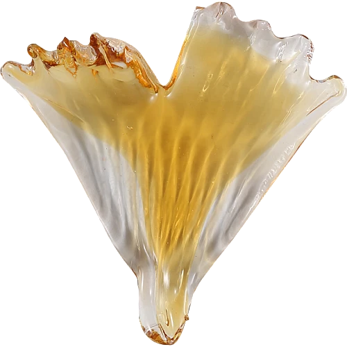 حجر كريستالي رجل البط لون عسلي