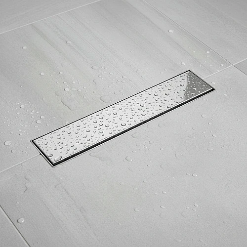 صفاية بلاط مستطيل مقاس 68*80*300 ستانلس ستيل 304 كروم