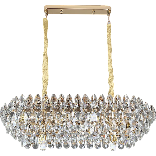 علاقي مودرن ذهبي E14*10 مقاس 800*300 ملم