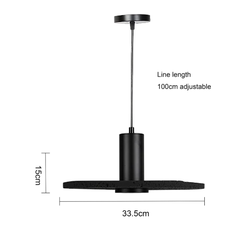 علاقي مودرن اسود E27*1L