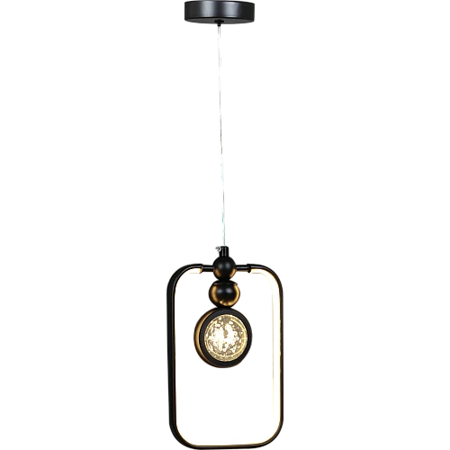 علاقي مودرن اسود لون الانارة 3 اضاءات واط 9