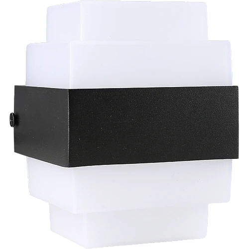 ابليك جداري خارجي اسود لون اصفر 12 واط