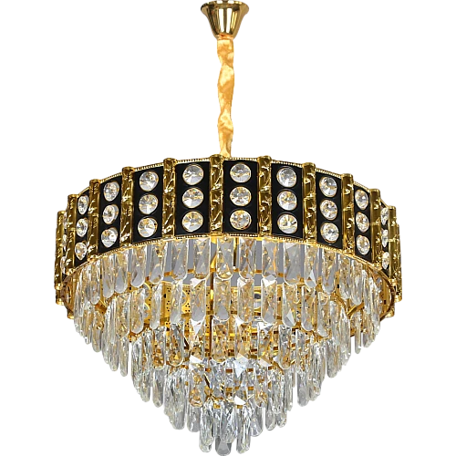 علاقي مودرن ذهبي E14*9 مقاس 600 ملم