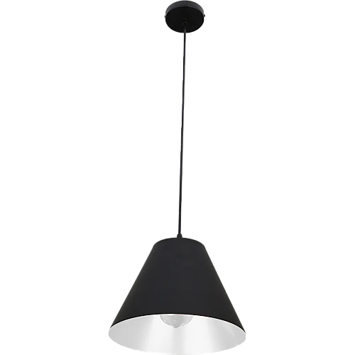 علاقي مودرن اسود مع ابيض E27*1L