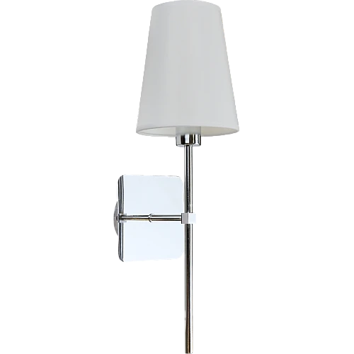 إضاءة ابليك حائط مودرن مفرد فضي E14*1L