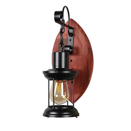 ابليك فانوس خشبي E27*1