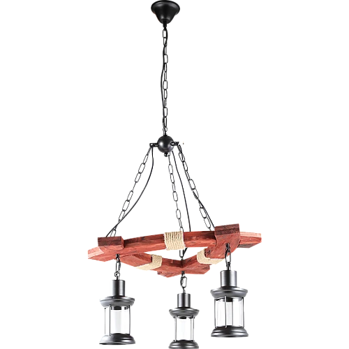 علاقي مودرن اسود E27*3