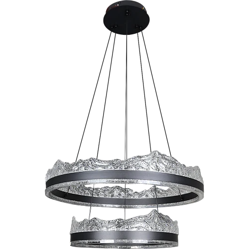 علاقي مودرن 400+600 اسود لون الانارة 3 اضاءات واط 135