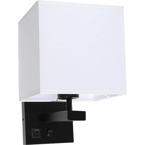 ابليك مودرنPRO اسود TYPEC+USB *E27*1L