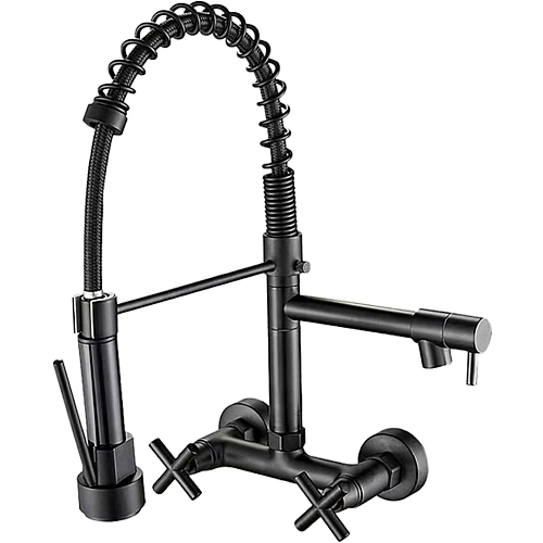 خلاط مطبخ جداري سحاب اسود