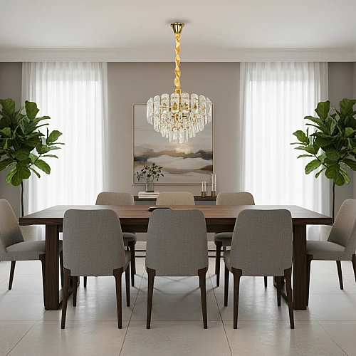 علاقي مودرن ذهبي E14*5