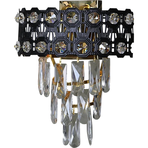 ابليك مودرن اسود + ذهبي E14*2