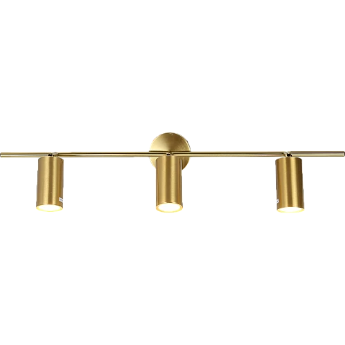 ترك لايت جداري ثلاثي مدور جرم زيتي GU10