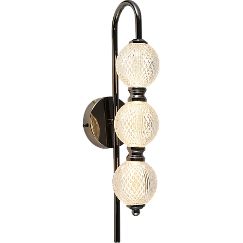 ابليك مودرن اسود مطفي لون الانارة 3 اضاءات 15 واط