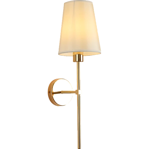 إضاءة شاين برايت جدارية مفرد مودرن شكل ذهبي تصميم عصري E14