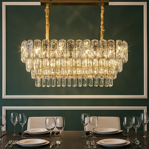 علاقي مودرن ذهبي E14*10