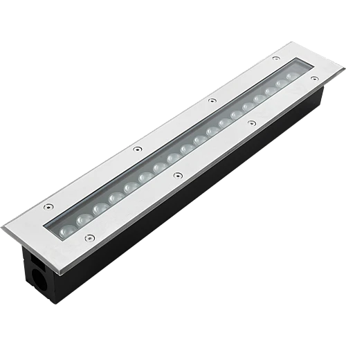 كشاف ارضي دفن لون انارة اصفر مسطرة 18 واط مقاس 50*7 سم