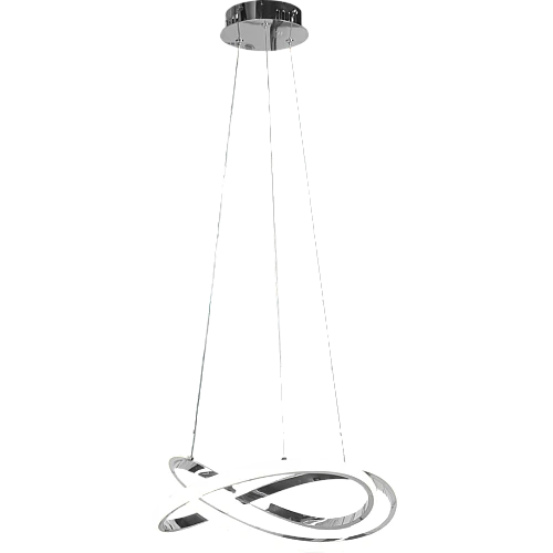 علاقي موردن فضي لون الانارة 3اضاءات واط 60