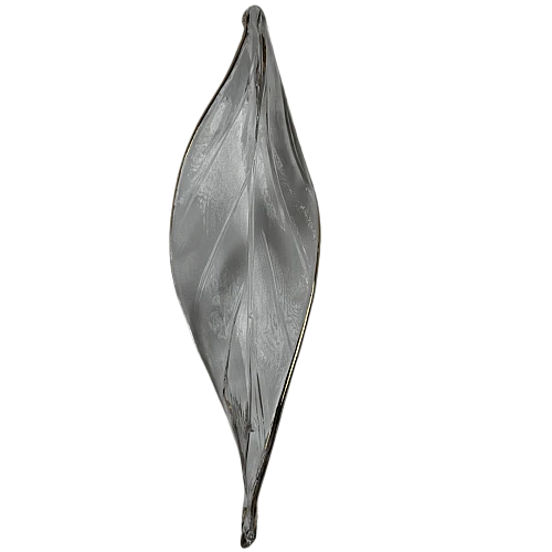 ورق شجر كريستال FALCATE LEAF شفاف + ذهبي