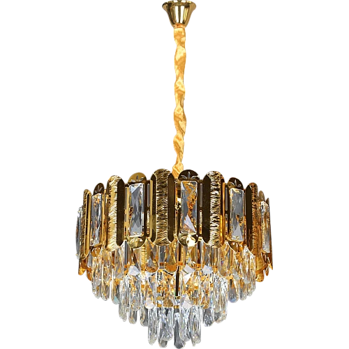 علاقي مودرن ذهبي E14*5 مقاس 400 ملم