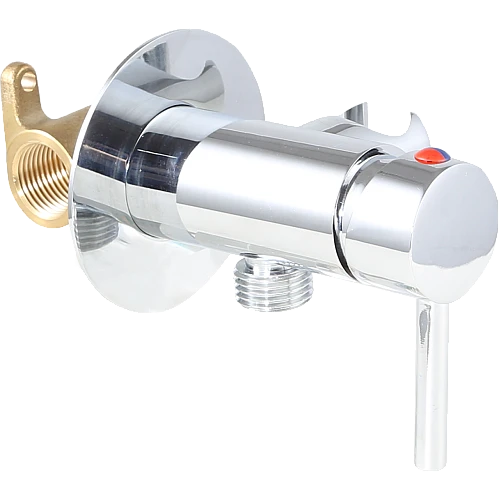 خلاط شطاف مخفي مدور كروم مع القلب