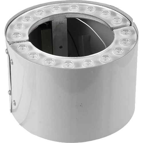 كشاف خارجي شجر دائري قطعتين لون الانارة اخضر قطر من الداخل 16 سم واجمالي القطر 24 سم