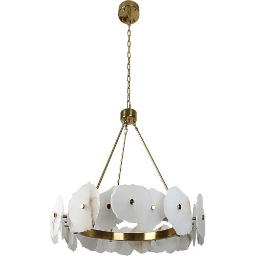 نجف مودرن زيتي لون الانارة 3اضاءات 42 واط قطر 60 سم