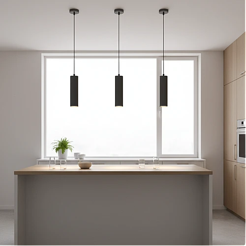 سلندر علاقي اسطواني طويل مفرد جرافيت قطر 60*400 ملم لمبة نوع GU10