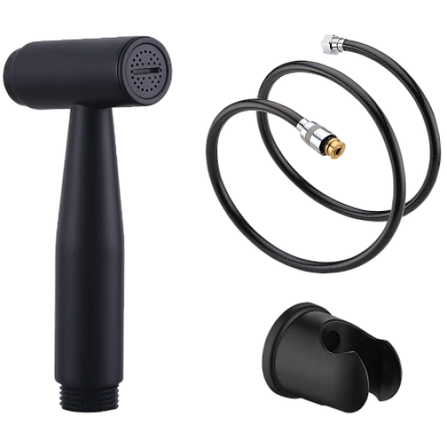 شطاف دائري ضغاط مع هوز ربل 120 سم اسود