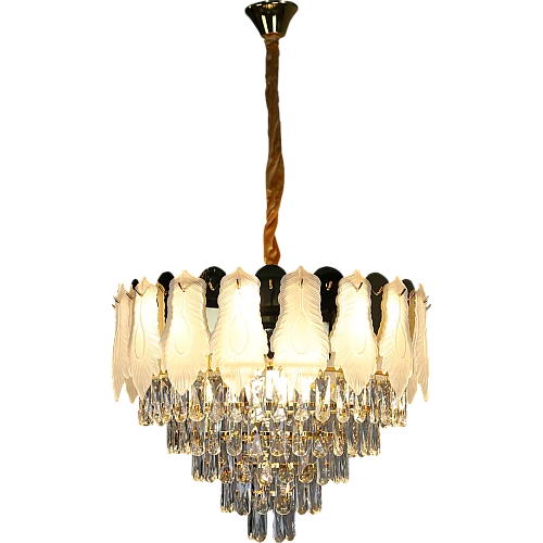 نجف مودرن ذهبي E14*9L مقاس 60 سم