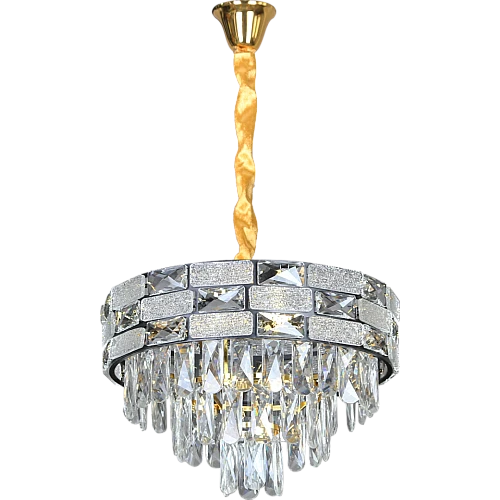 علاقي مودرن اسود+ذهبي E14*5