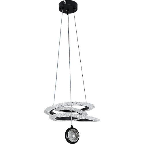 علاقي مودرن اسود لون الانارة 3 اضاءات واط 42