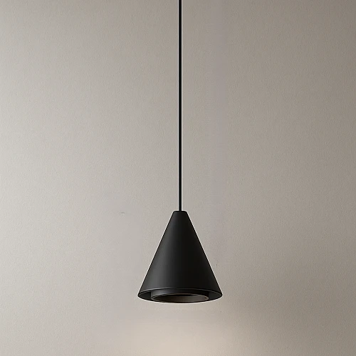 سلندر علاقي بشكل هرمي قاعدة GU10 سلك طول 2 متر