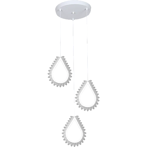 علاقي مودرن ابيض لون الانارة 3 اضاءات واط 42