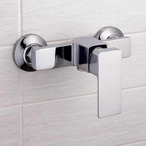 خلاط شطاف مربع طقم كروم خلاط شطاف مربع طقم كروم