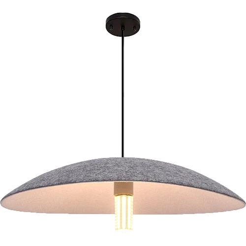 علاقي مودرن فضي E27*1L قطر 460 ملم