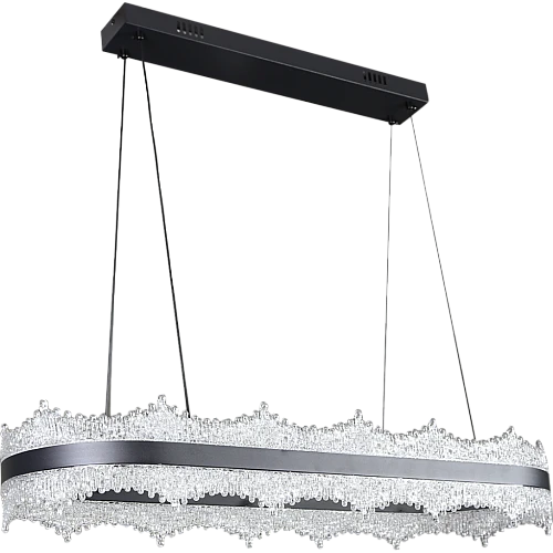 علاقي مودرن اسود لون الانارة 3 اضاءات 95 واط مقاس 90*30 ملم