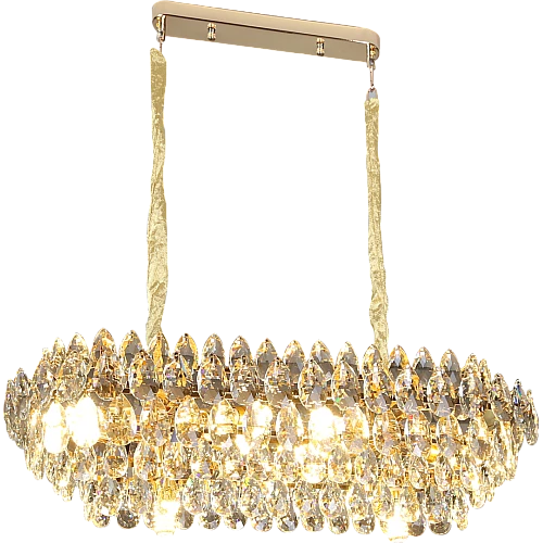 علاقي مودرن ذهبي E14*10 مقاس 800*300 ملم