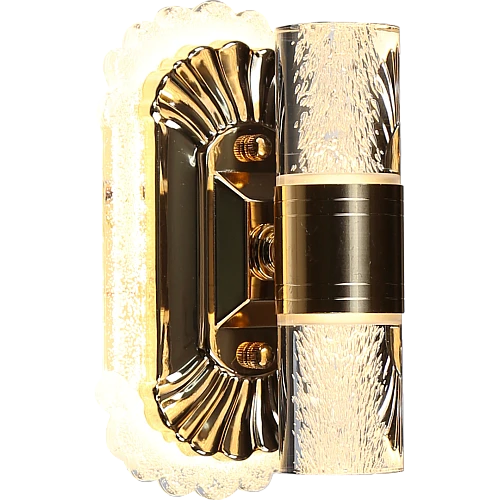 ابليك حائط جداري مودرن ذهبي لون الانارة 3 اضاءات