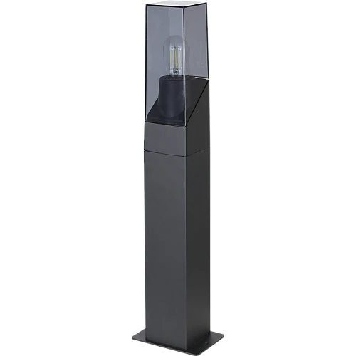 فانوس 60 سم اسود مع رمادي E27