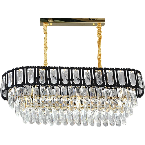 علاقي مودرن اسود + ذهبيE14*10 800*300