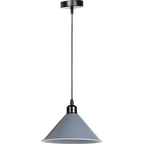 علاقي مودرن ابيض + رمادي E27*1