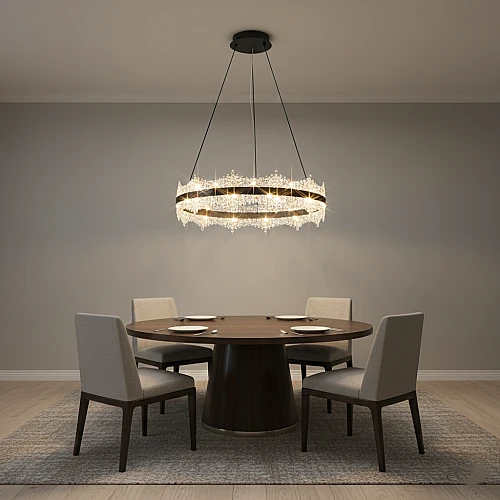 علاقي مودرن اسود لون الانارة 3 اضاءات 85W