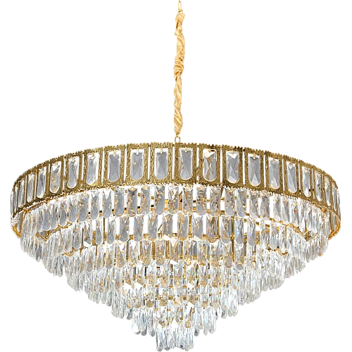 علاقي مودرن ذهبي E14*22 قطر 100 سم