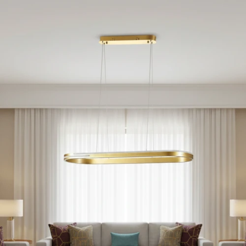 علاقي مودرن ذهبي لون الانارة 3اضاءات 900*300 W105