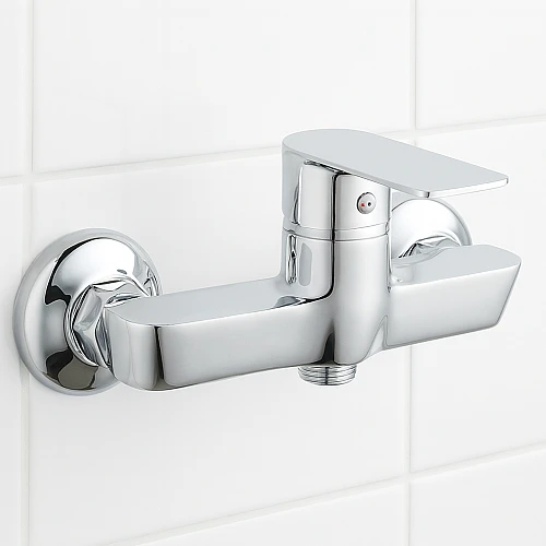 خلاط شطاف مدور طقم كروم