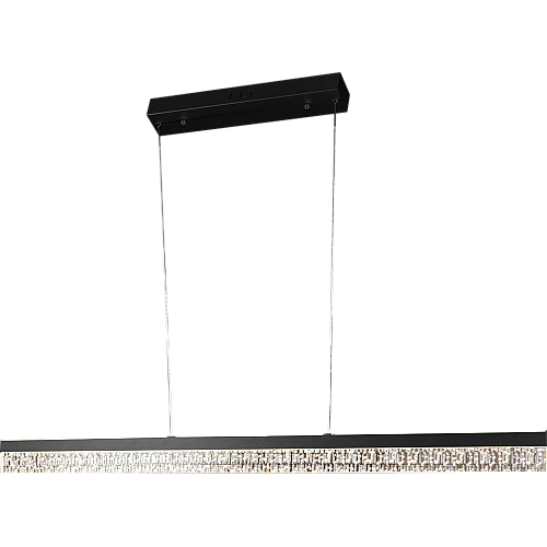 علاقي مودرن اسود لون الانارة 3اضاءات 55W